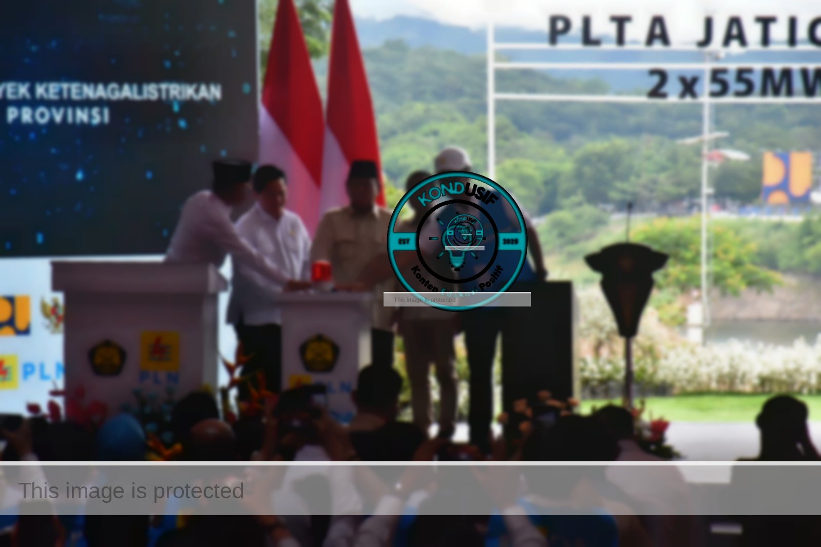 Prabowo Resmikan PLTA Jatigede dan Puluhan Proyek Ketenagalistrikan di 18 Provinsi