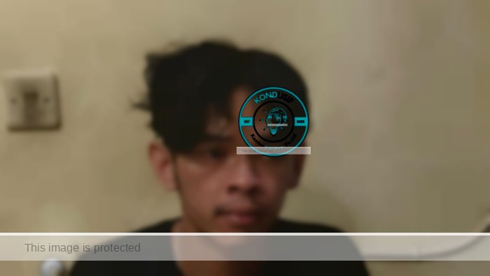 Reza pria yang membawa kabur HP wanita kenalan via aplikasi kencan. (dok. Istimewa).