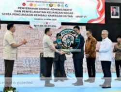 Prabowo Saksikan Penyerahan Rp11,4 Triliun Hasil Denda Kehutanan dan PNBP Korupsi