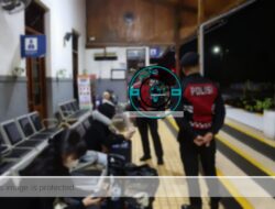 Menjaga Denyut Nadi Stasiun: Patroli Biru Polres Ciamis Sasar Objek Vital