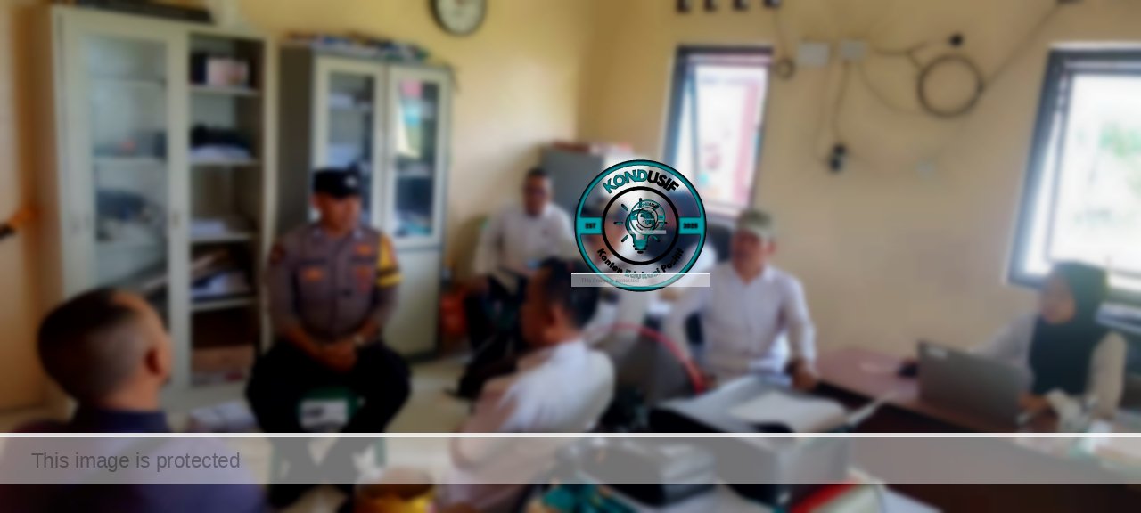 Polsek Banjarsari Monitoring Verifikasi Calon Perangkat Desa Langkapsari