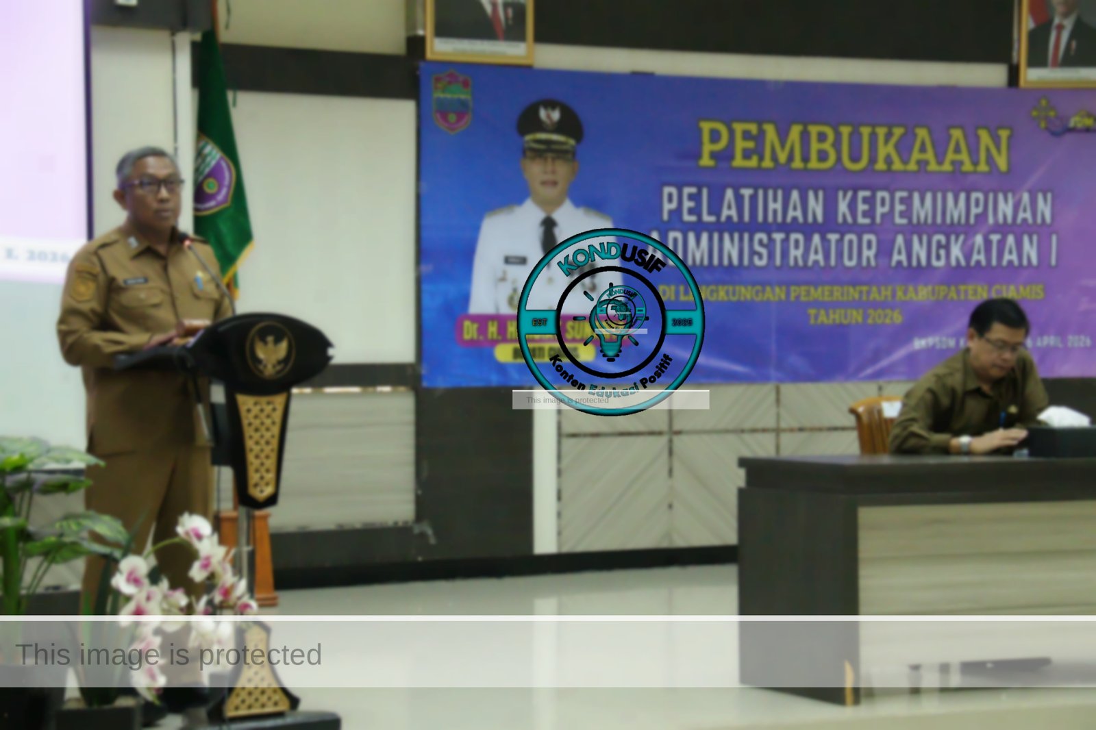 Foto: Sekretaris Daerah Kabupaten Ciamis Dr.Andang Firman Triyadi