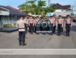 Asah Skill Pengendalian Massa, Personel Polres Ciamis Gelar Latihan Dalmas
