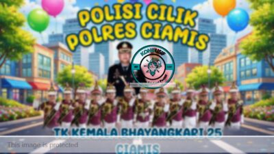 Keren! Polisi Cilik TK Kemala Bhayangkari 25 Ciamis Sabet Juara 2 & Kostum Terbaik Se-Jabar