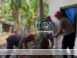 Respons Cepat Polres Garut, Material Banjir di Karangpawitan Dibersihkan