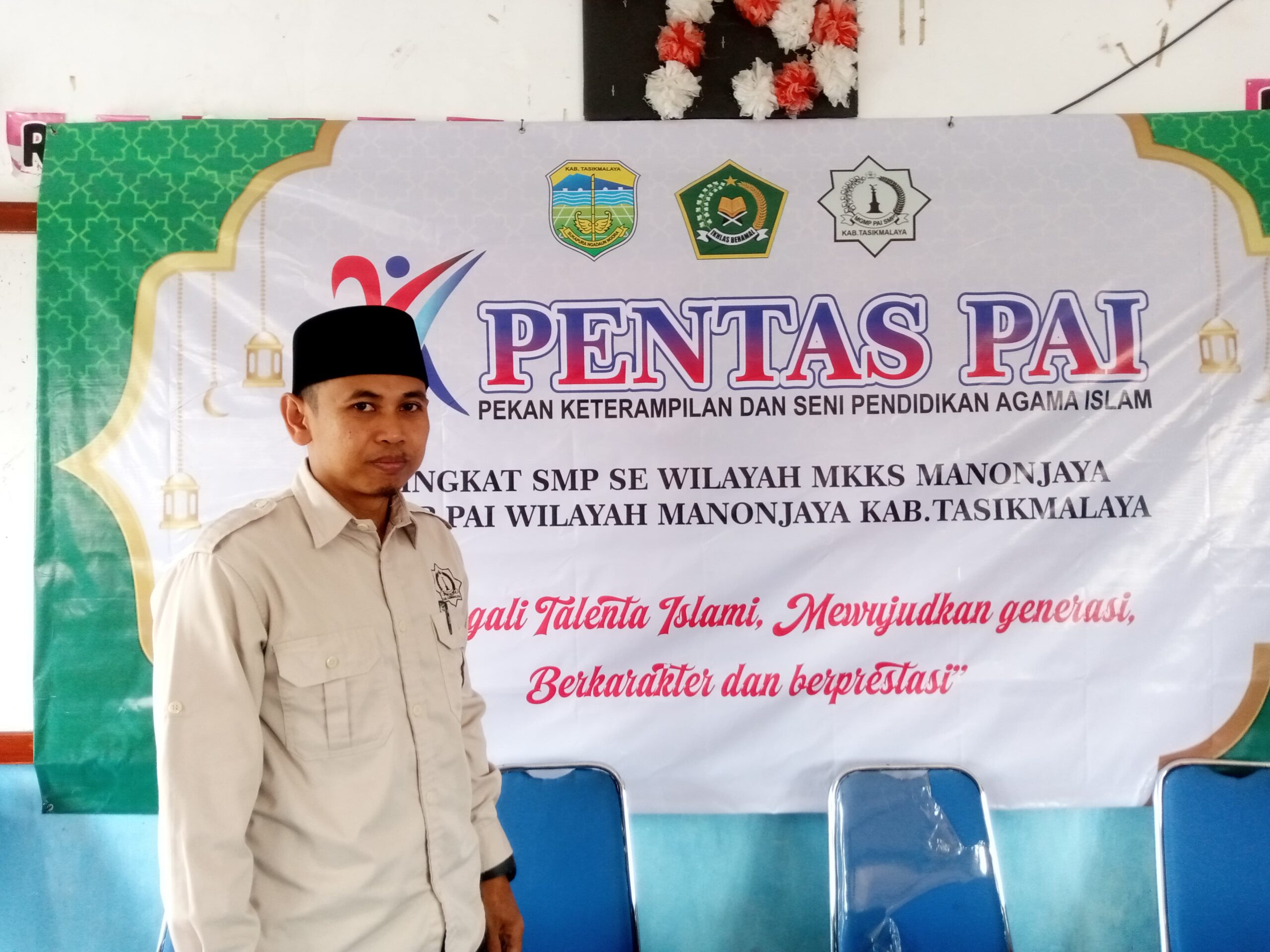 Ketua panitia pentas PAI Wandi Ruswandi S.Pd.I,