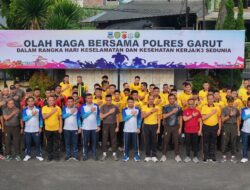 Soliditas K3, Polres Garut Satukan TNI–Polri dan Pemda dalam Olahraga Bersama