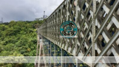 Jembatan Cirahong penghubung Ciamis dan Tasikmalaya, (foto: fauza khodir)