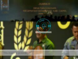 Membanggakan, Desa Tanjungsari Ciamis Sabet Juara 3 Nasional Tertib Keuangan Desa