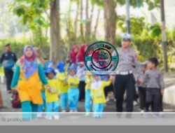 Lucunya Siswa TK Belajar Jadi Polisi Cilik di Polres Garut, Kenali Rambu hingga Cara Menyeberang