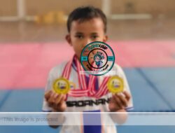 Dominasi Senam Artistik O2SN Ciamis, Adrian Attaya Melaju ke Tingkat Provinsi