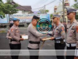 Apresiasi Kinerja! Kapolres Ciamis Ganjar Penghargaan Personel Berprestasi hingga Polisi Cilik