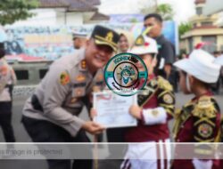 Menggemaskan, Saat Polisi Cilik TK Bhayangkari Ciamis Curi Perhatian di Mapolres