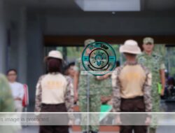 Dandim Ciamis Gembleng Ratusan Kadet di Stadion Linggabuana, Siapkan Generasi “Indonesia Emas”