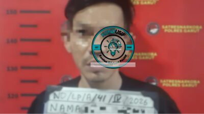 Pengedar Sabu di Garut Diciduk! Puluhan Paket Siap Edar Disita, Pemasok Diburu